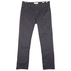 Brax Feel Good Cooper Fancy Regular Fit Gray Men's Pants Size 35x32 (Fits 34x31)